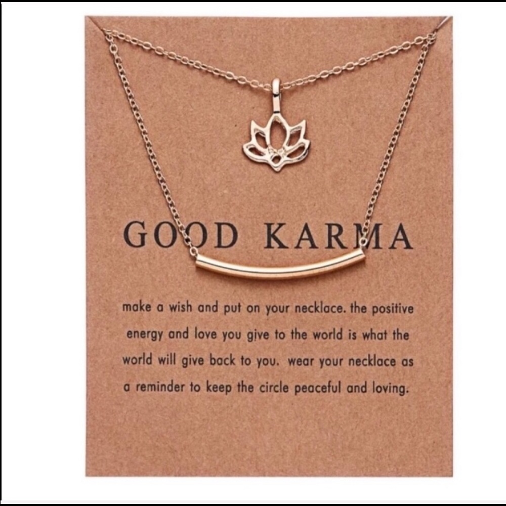 Sold Giuliana + Madison Good Karma Necklace